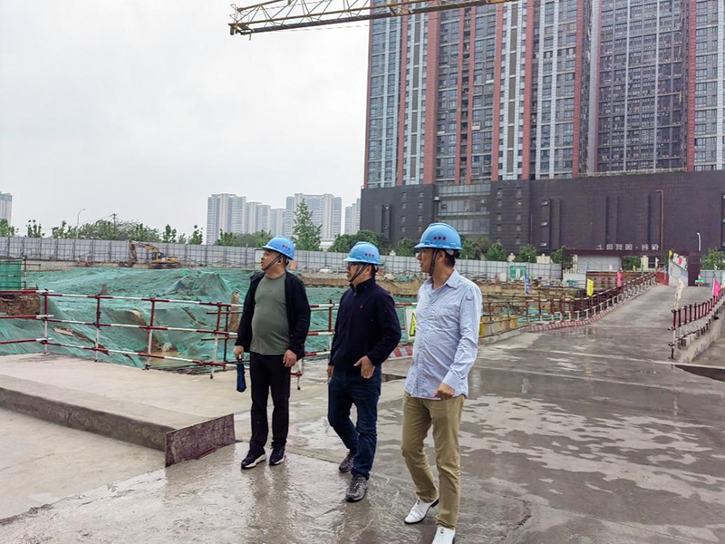 宏嘉公司工程部開展“五一”節前各項目安全生產工作檢查